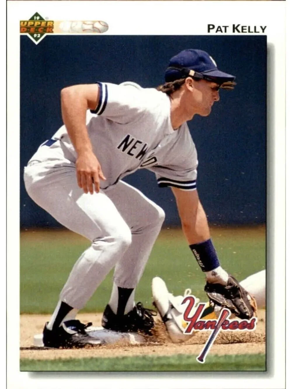 Pat Kelly 1992 Upper Deck MLB #435 Baseball Card New York Yankees